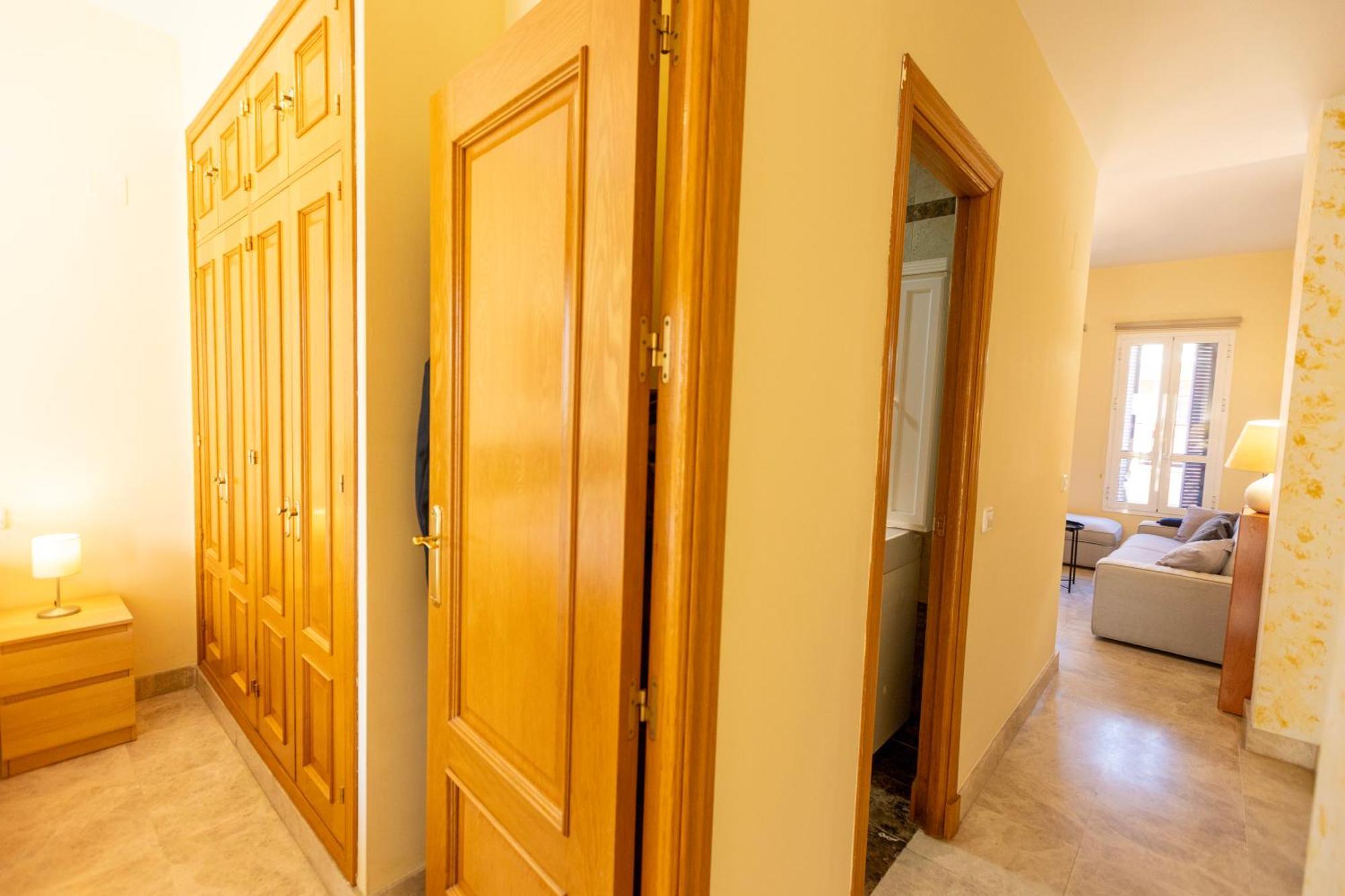 Parque Buhaira - Parking Gratis By Thegoodtourist Appartement Sevilla Buitenkant foto
