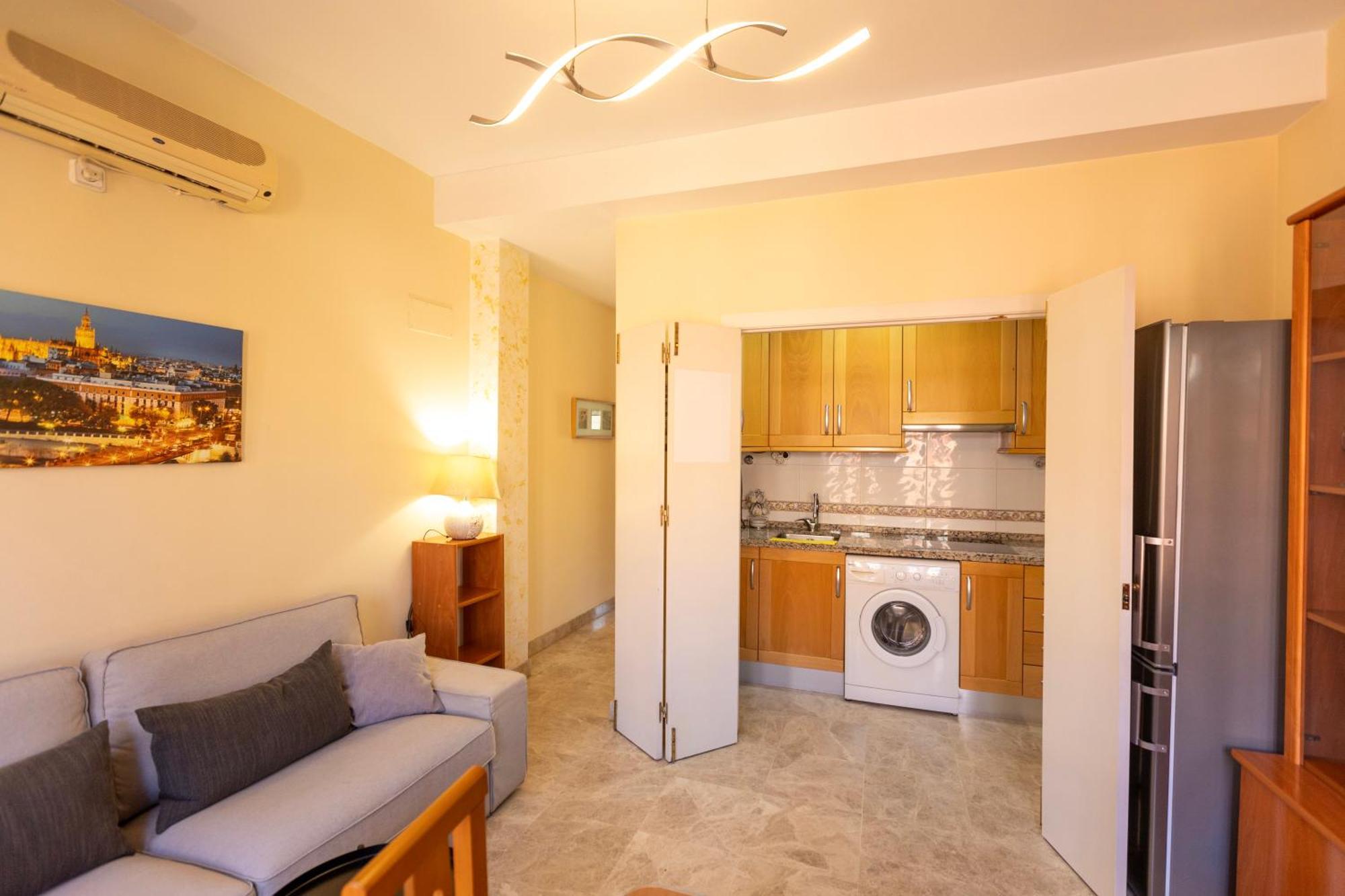 Parque Buhaira - Parking Gratis By Thegoodtourist Appartement Sevilla Buitenkant foto