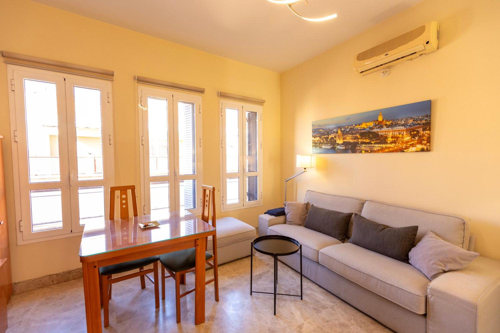 Parque Buhaira - Parking Gratis By Thegoodtourist Appartement Sevilla Buitenkant foto